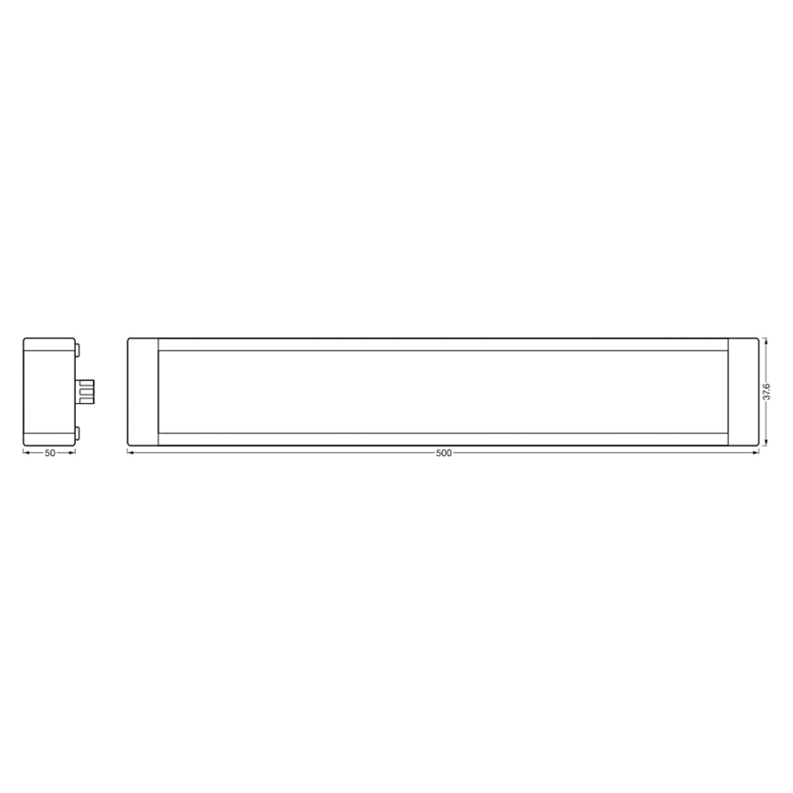 Ledvance - Jatkosarja LED himmennettävä keittiökaapin alla valaisin SMART+ UNDERCABINET LED/8W/24V 2700-6500K Wi-Fi