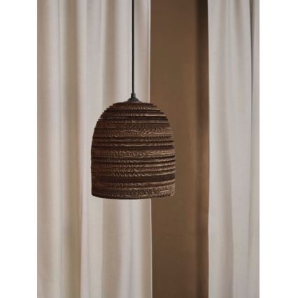 Ledvance - Kattokruunu johdossa DECOR CARDBOARD 1xE27/15W/230V halkaisija 25 cm