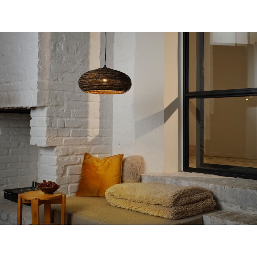 Ledvance - Kattokruunu johdossa DECOR CARDBOARD 1xE27/15W/230V halkaisija 40 cm