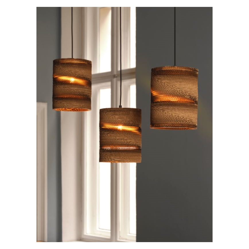 Ledvance - Kattokruunu johdossa DECOR CARDBOARD 3xE27/15W/230V