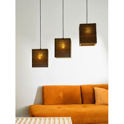 Ledvance - Kattokruunu johdossa DECOR CARDBOARD 3xE27/15W/230V