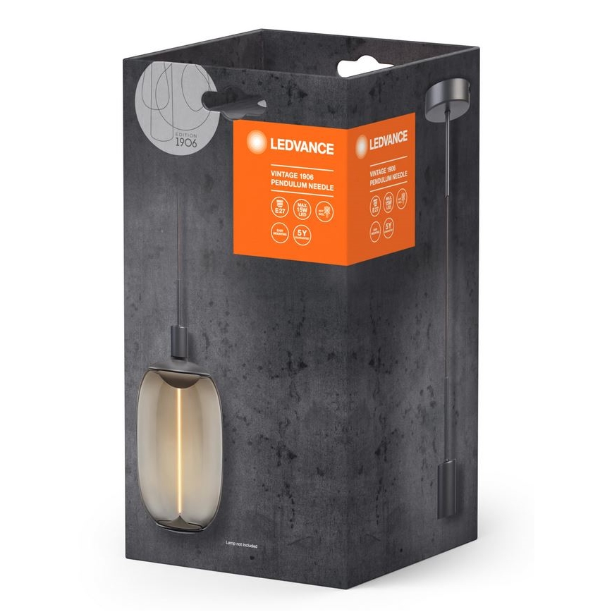 Ledvance - Kattokruunu johdossa PENDULUM NEEDLE 1xE27/15W/230V