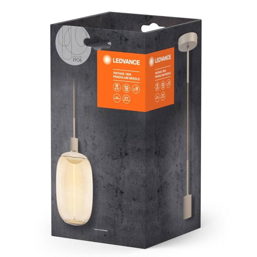 Ledvance - Kattokruunu johdossa PENDULUM NEEDLE 1xE27/15W/230V