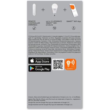 Ledvance - Kaukosäädin SMART+ 2xAAA Wi-Fi