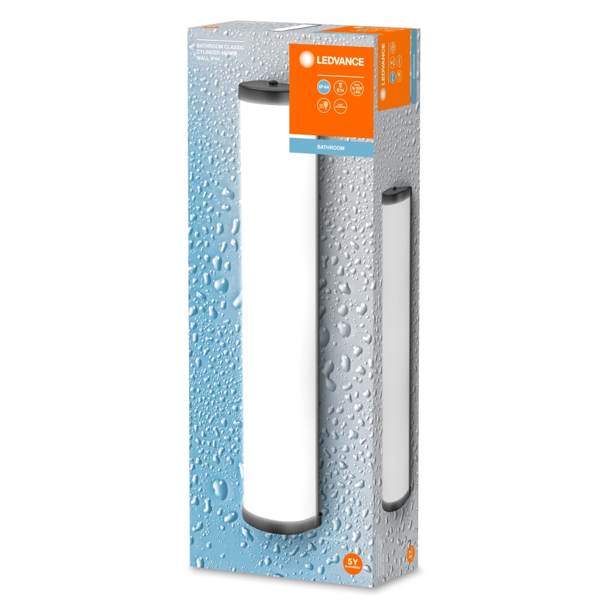 Ledvance - Kylpyhuoneen seinävalaisin BATHROOM CLASSIC 3xE14/12W/230V IP44