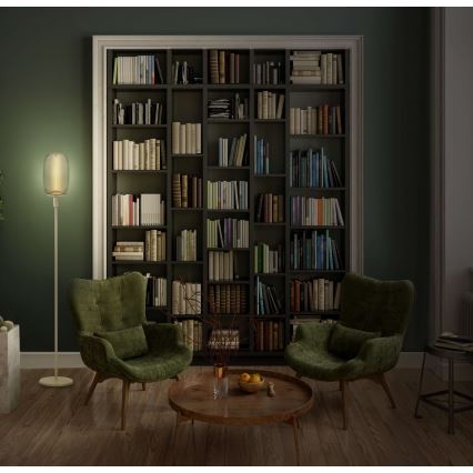 Ledvance - Lampun jalka DECOR STICK 1xE27/40W/230V beige