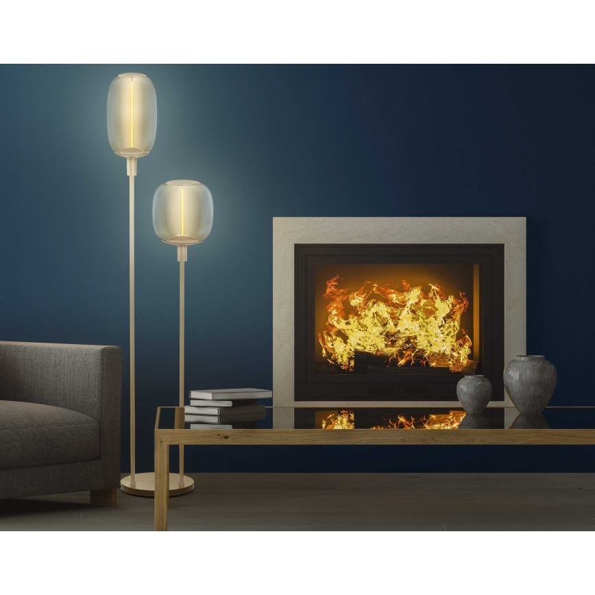 Ledvance - Lampun jalka DECOR STICK 3xE27/40W/230V beige