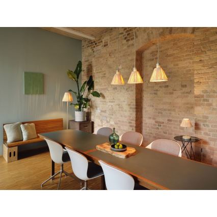 Ledvance - Lattialamppu DECOR RAFFIA 1xE27/15W/230V juuttinaru