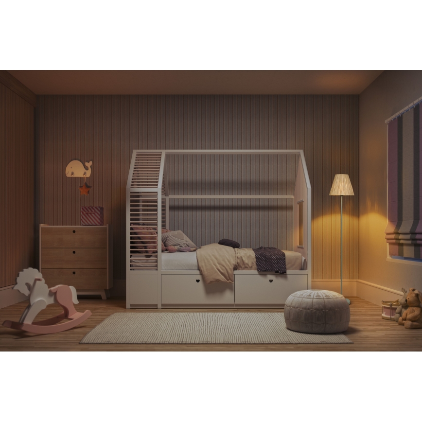 Ledvance - Lattialamppu DECOR RAFFIA 1xE27/15W/230V juuttinaru