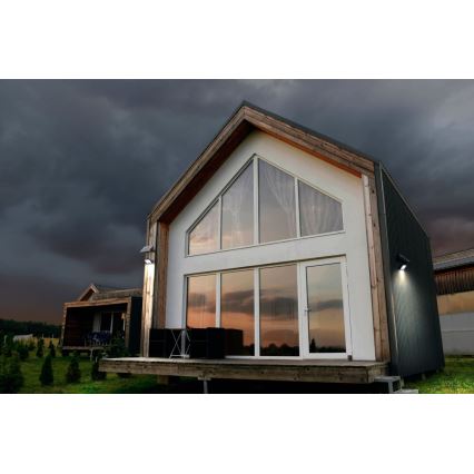 Ledvance - LED himmennettävä aurinkokäyttöinen heijastin liiketunnistimella ja hämäräkytkimellä FLOOD SPLIT LED/10W/3,2V 5000 mAh IP65 + kaukosäädin