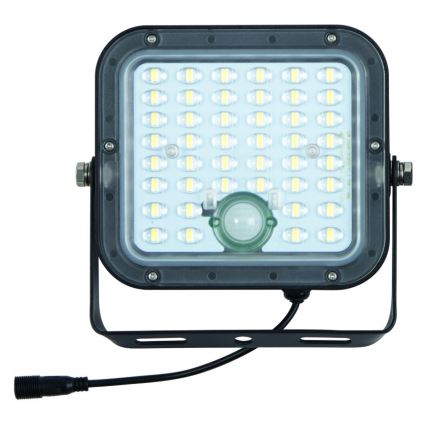 Ledvance - LED himmennettävä aurinkokäyttöinen heijastin liiketunnistimella ja hämäräkytkimellä FLOOD SPLIT LED/10W/3,2V 5000 mAh IP65 + kaukosäädin