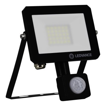 Ledvance - LED-heittovalo liiketunnistimella ja hämäräkytkimellä FLOODLIGHT LED/20W/230V 4000K IP65