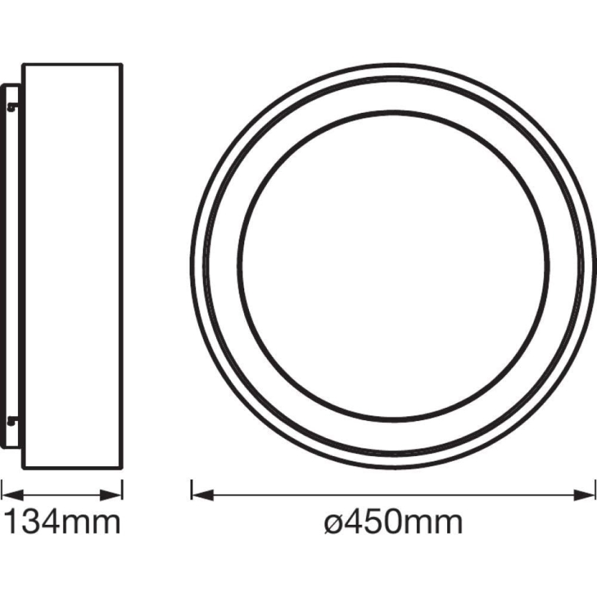 Ledvance - Himennettävä LED-valaisin SMART+ CYLINDER LED/26W/230V 3000K-6500K Wi-Fi