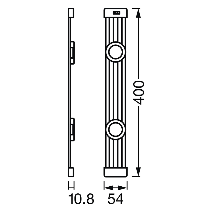 Ledvance - LED Himmennettävä huonekaluvalaistus anturilla LINEAR 2xLED/3,5W/230V