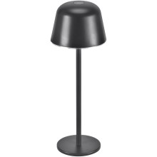 Ledvance - LED Himmennettävä ja ladattava pöytälamppu TABLE LED/2,5W/5V IP54 musta