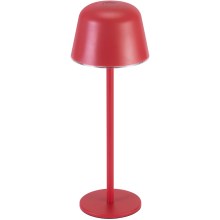 Ledvance - LED Himmennettävä ja ladattava pöytälamppu TABLE LED/2,5W/5V IP54 punainen