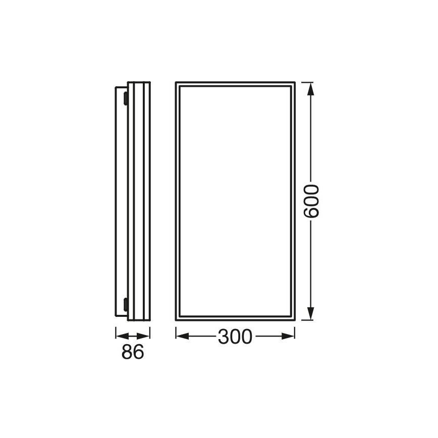 Ledvance - LED Himmennettävä kattovalo SMART+ MAGNET LED/42W/230V 3000-6500K Wi-Fi