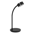 Ledvance - LED himmennettävä kosketusohjattu pöytävalaisin OFFICE LED/4,8W/5V 3000-6500K musta