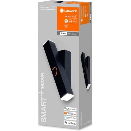 Ledvance - LED Himmennettävä seinävalo SMART+ CROSS 2xLED/6W/230V 3000-6500K Wi-Fi