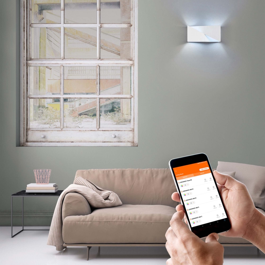 Ledvance - LED Himmennettävä seinävalo SMART+ SWAN LED/23W/230V 3000-6500K Wi-Fi