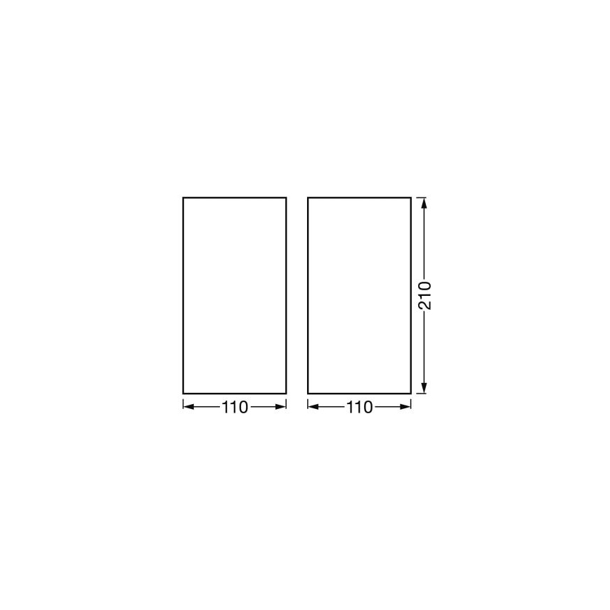 Ledvance - LED Himmennettävä seinävalo SMART+ WOOD LED/12W/230V 3000-6500K Wi-Fi
