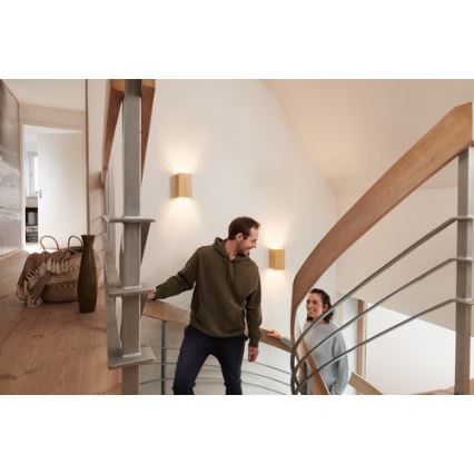 Ledvance - LED Himmennettävä seinävalo SMART+ WOOD LED/7W/230V 3000-6500K Wi-Fi