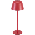 Ledvance - LED Himmennettävä ulko rechargeable lamppu TABLE LED/2,5W/5V IP54 punainen