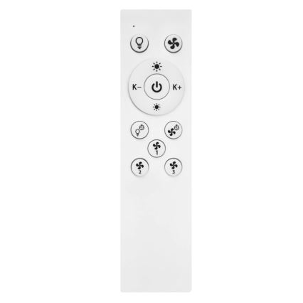 Ledvance - LED Himmennettävä kattovalo tuulettimella SMART+ LED/38W/230V 3000-6500K Wi-Fi + kauko-ohjain