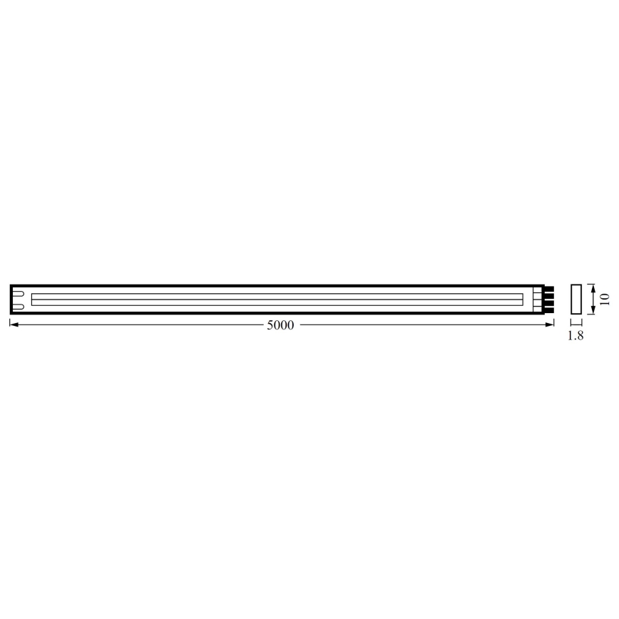 Ledvance - LED-himmennysnauha FLEX COB 5m LED/35W/230V 2700-6500K + kauko-ohjaus