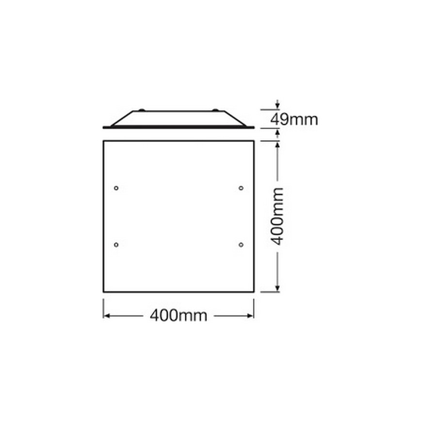 Ledvance - LED-kattovalaisin LUNIVE LED/24W/230V