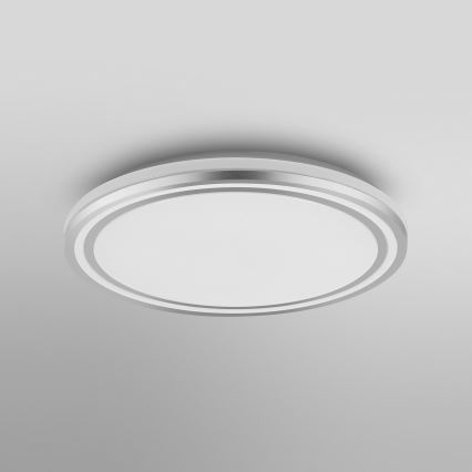 Ledvance - LED-kattovalaisin ORBIS HELMAN LED/36W/230V halkaisija 48,5 cm hopea