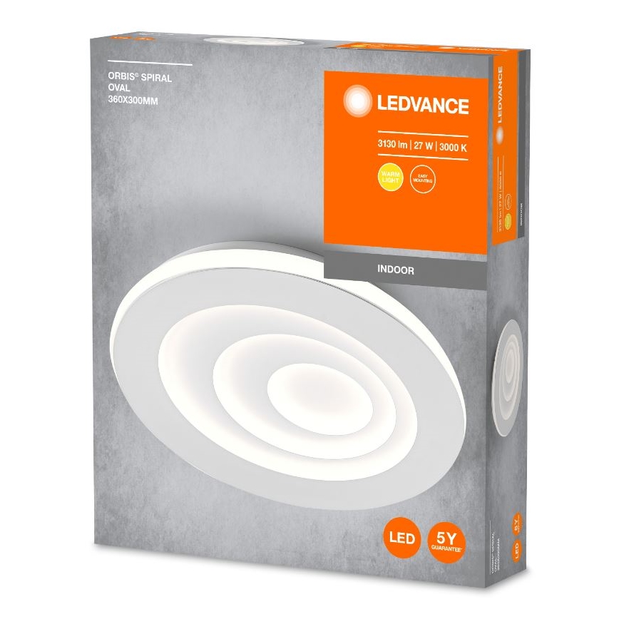 Ledvance - LED-kattovalaisin ORBIS SPIRAL LED/27W/230V