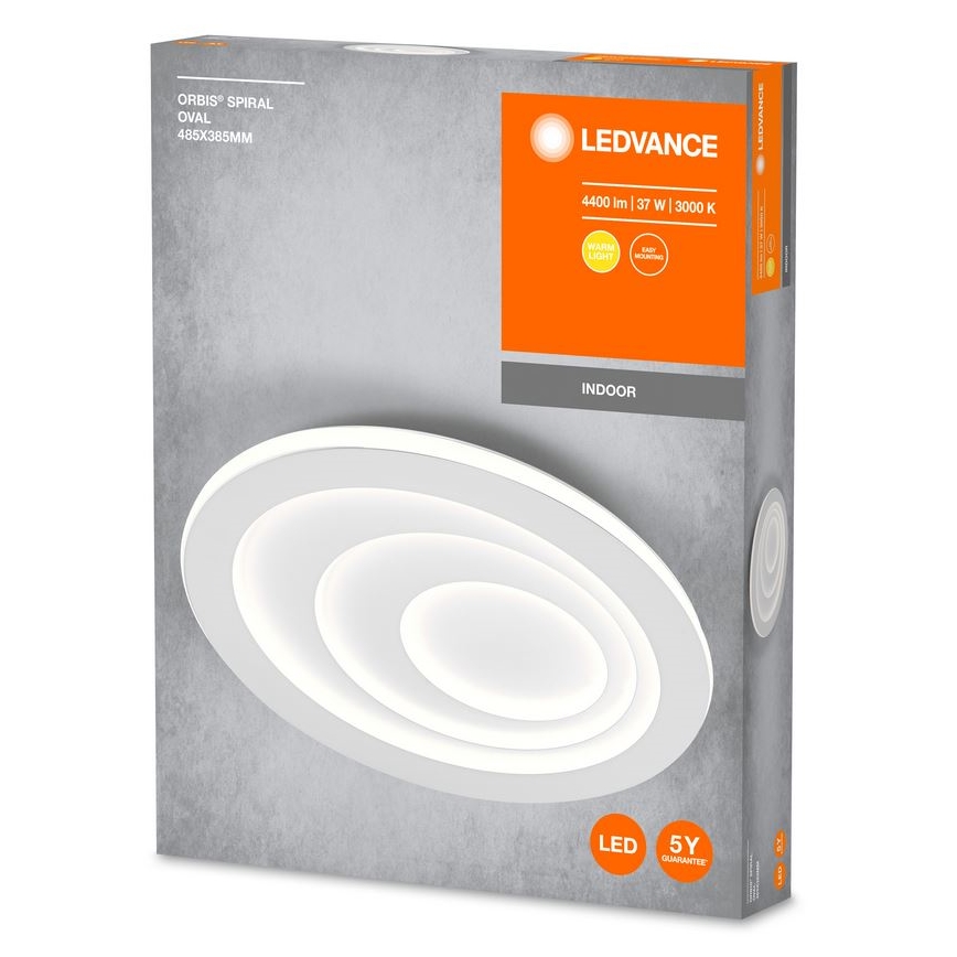 Ledvance - LED-kattovalaisin ORBIS SPIRAL LED/37W/230V