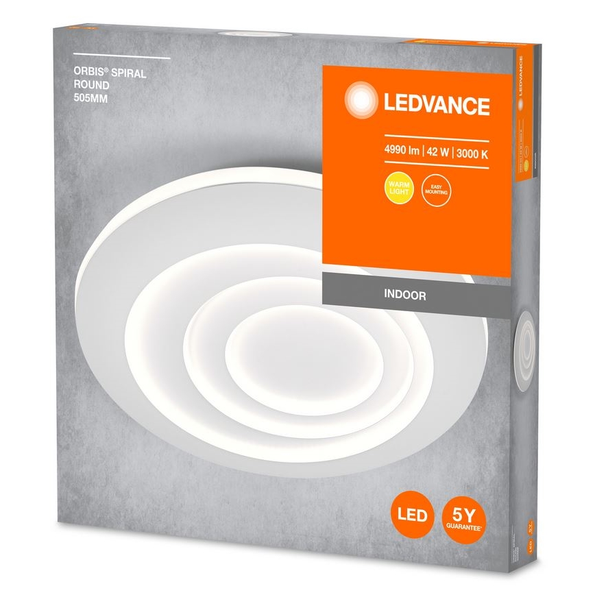 Ledvance - LED-kattovalaisin ORBIS SPIRAL LED/42W/230V