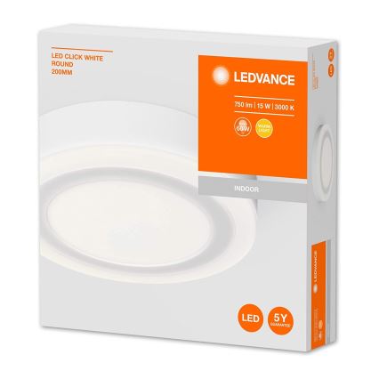 Ledvance - LED-kattovalaisin ROUND LED / 15W / 230V d. 20 cm