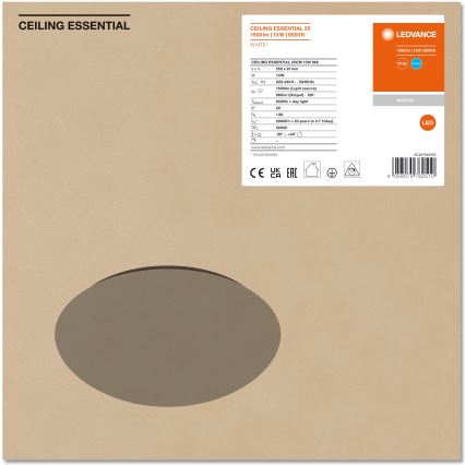 Ledvance - LED Kattovalo ESSENTIAL LED/13W/230V 6500K