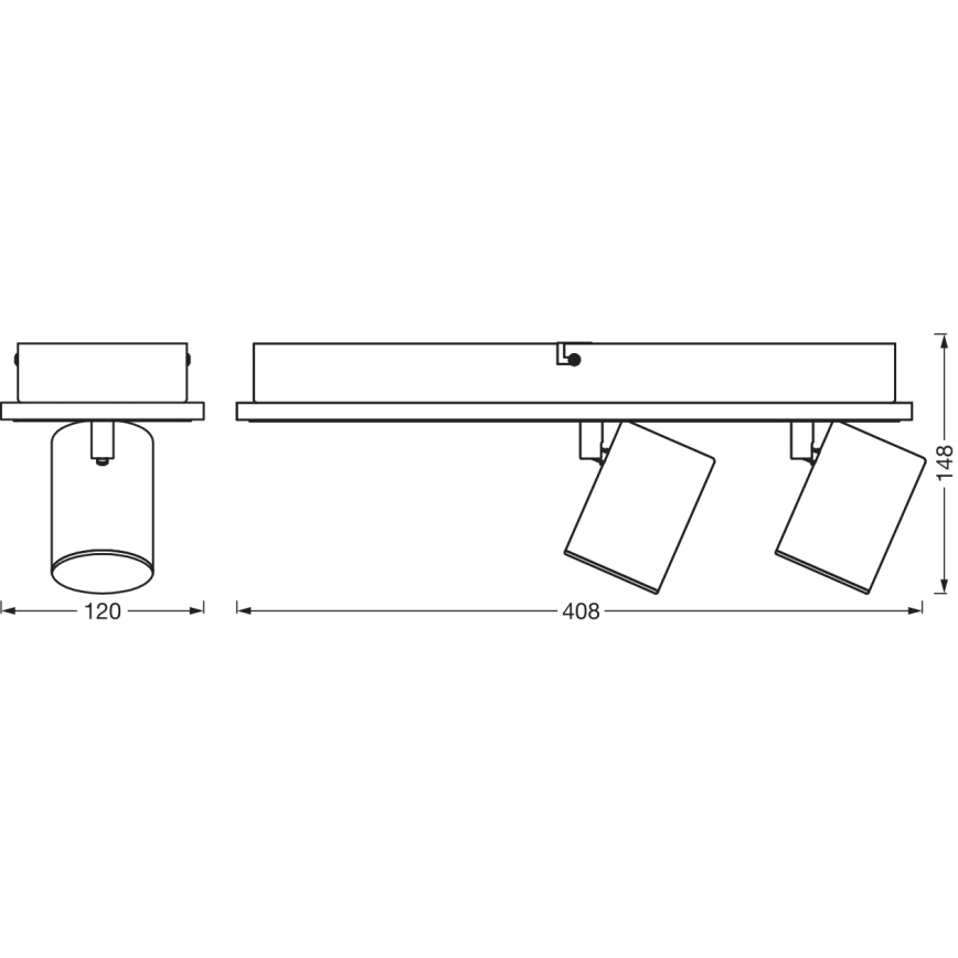 Ledvance - LED-kohdevalaisin DECOR MARS LED/29W/230V