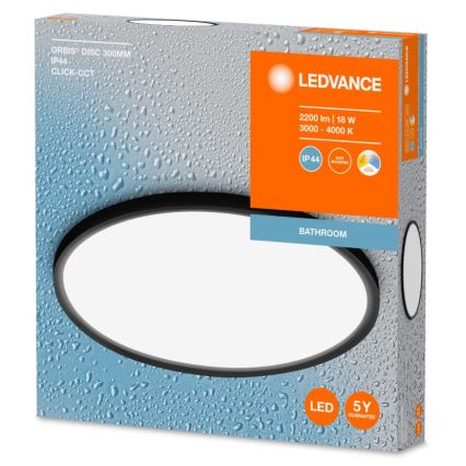 Ledvance - LED Kylpyhuoneen kattovalaisin DISC LED/18W/230V 3000/4000K IP44