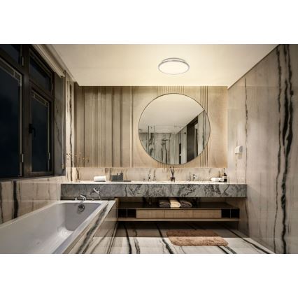 Ledvance - LED Kylpyhuoneen kattovalaisin DISC LED/18W/230V 3000/4000K IP44