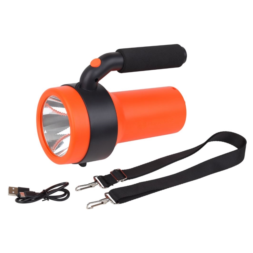 Ledvance - LED ladattava taskulamppu power pankilla FLASHLIGHT LED/3W/5V 2400 mAh
