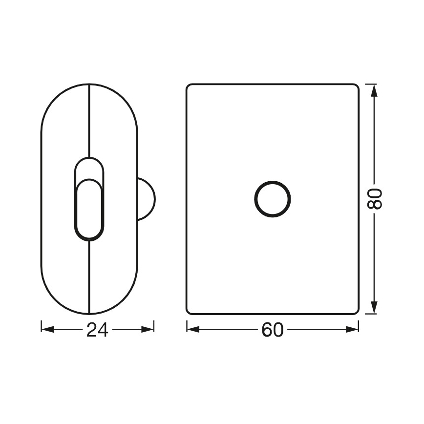 Ledvance - LED Lasten suuntaus kevyt anturilla NIGHTLUX LED/0,2W/4,5V 3000K
