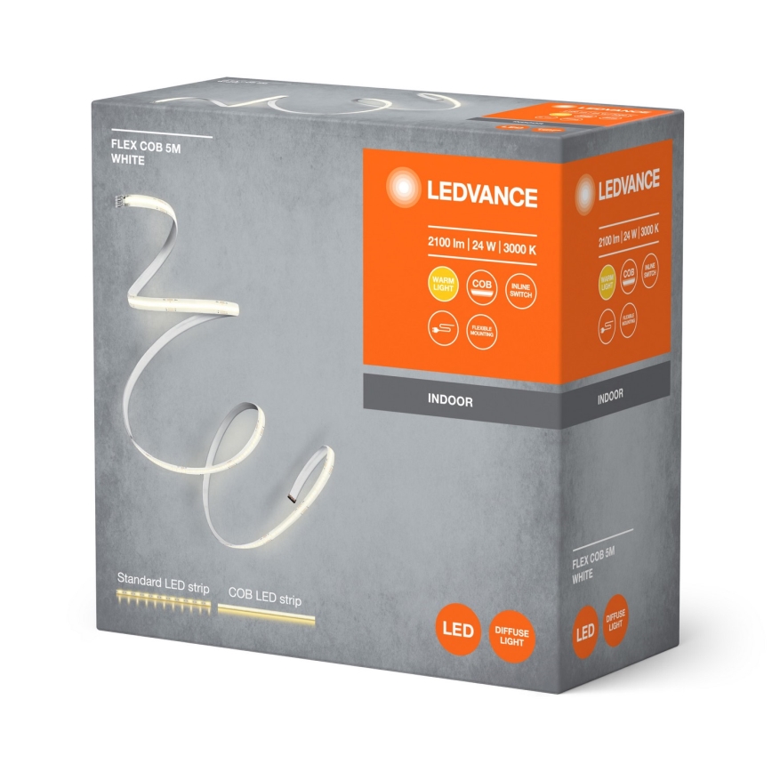 Ledvance - LED-nauha FLEX COB 5m LED/24W/230V
