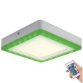 Ledvance - LED RGB himmennettävä kattovalaisin LED/19W/230V + kaukosäädin