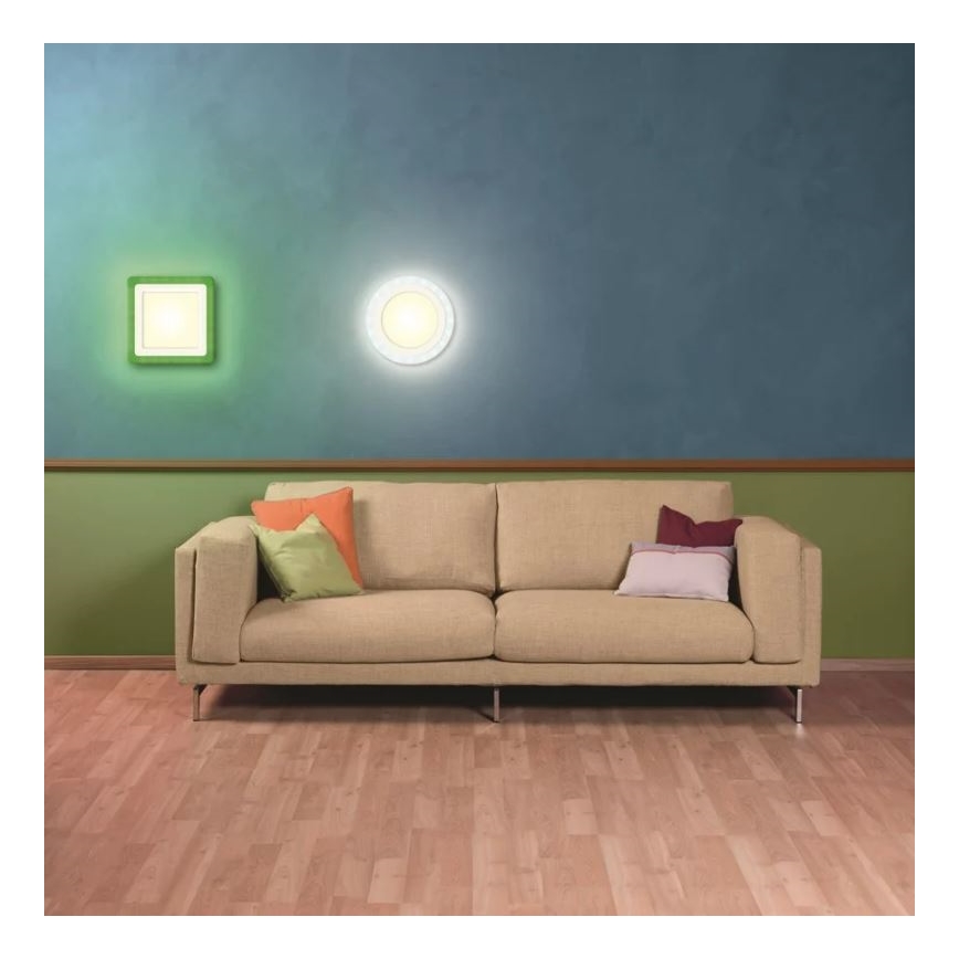 Ledvance - LED RGB himmennettävä kattovalaisin LED/19W/230V + kaukosäädin