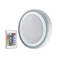 Ledvance - LED RGB himmennettävä kattovalaisin LED/38W/230V + kaukosäädin