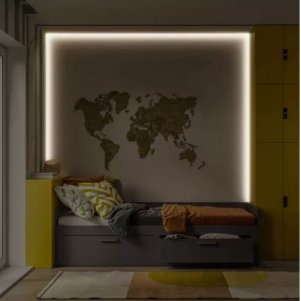 Ledvance - LED RGB Himmennettävä nauha FLEX AUDIO 3m LED/12,5W/230V + kauko-ohjaus