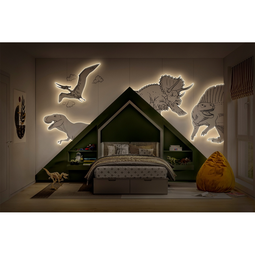 Ledvance - LED RGB himmennettävä valonauha FLEX 5m LED/10W/230V + kaukosäädin