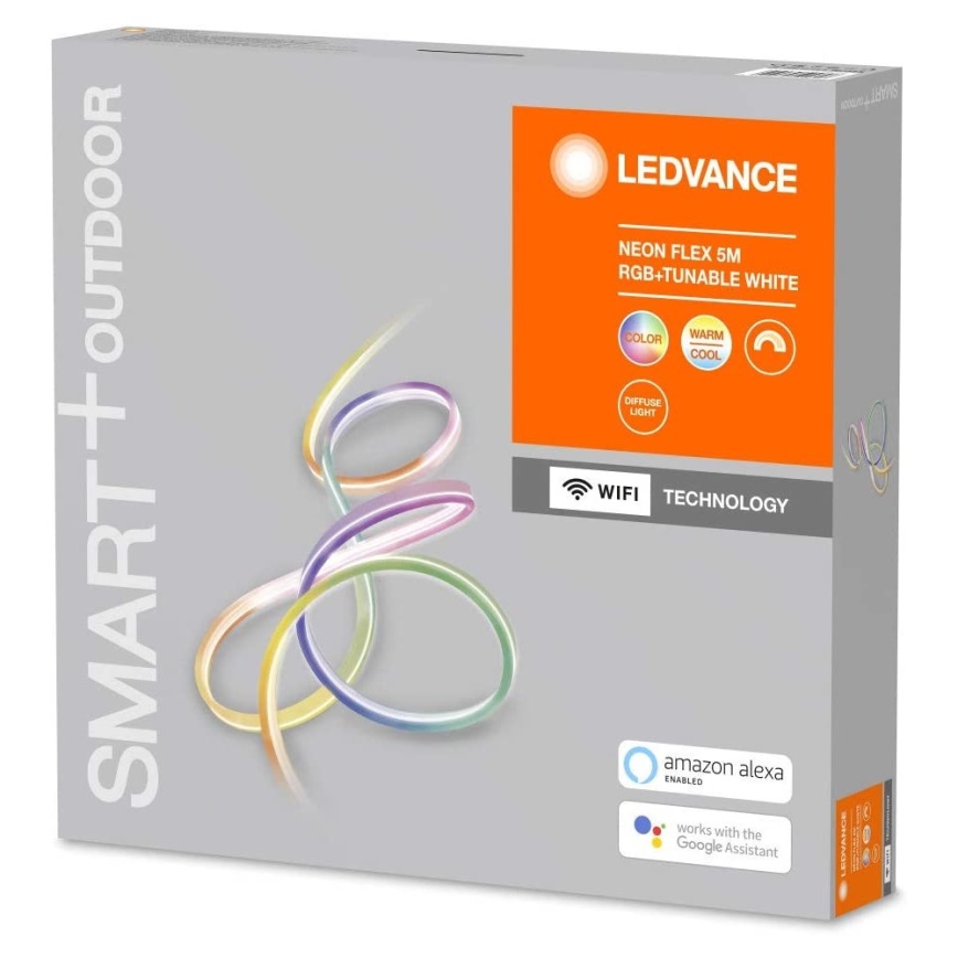 Ledvance - LED RGB+TW Ulkotila nauha SMART+ FLEX 5m LED/20W/230V 2700K-6500K IP44 Wi-Fi