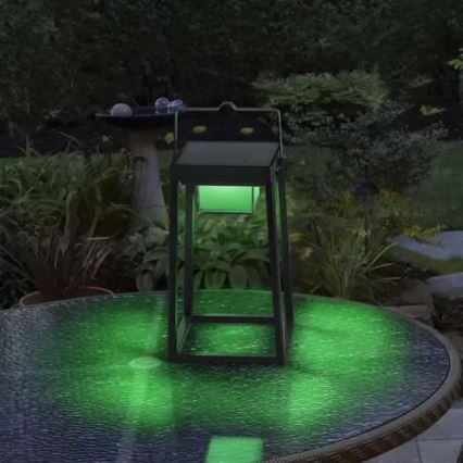 Ledvance - LED RGBW himmennettävä aurinkokäyttöinen lamppu SMART+ TABLE LED/2,5W/3,7V 2200 mAh IP44