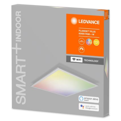 Ledvance - LED RGBW Himmennettävä kattovalaisin SMART+ PLANON LED/36W/230V Wi-Fi